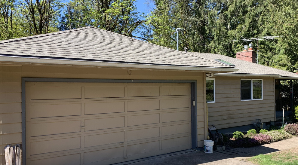 New roof installed by Damasacus roofing company