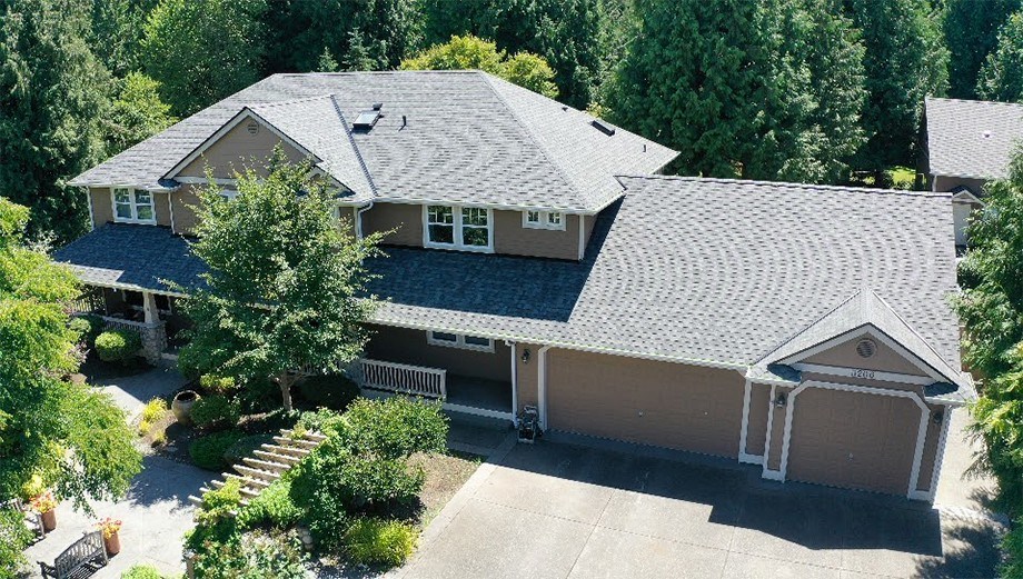 Roof replacement in Oregon paid for using financing